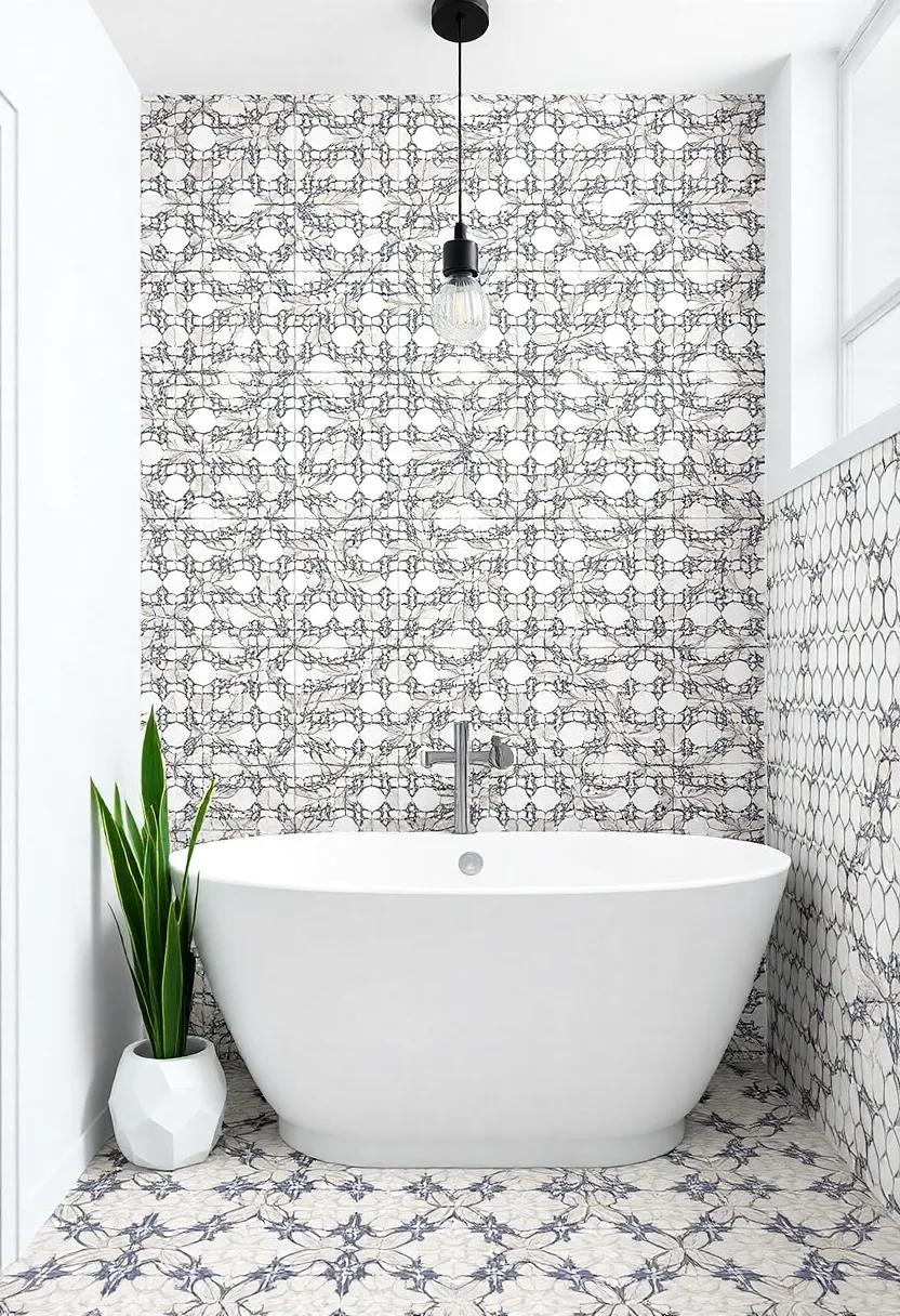Utilizing Mosaic⁣ Tiles for Intricate Patterns in Farmhouse Bathrooms
