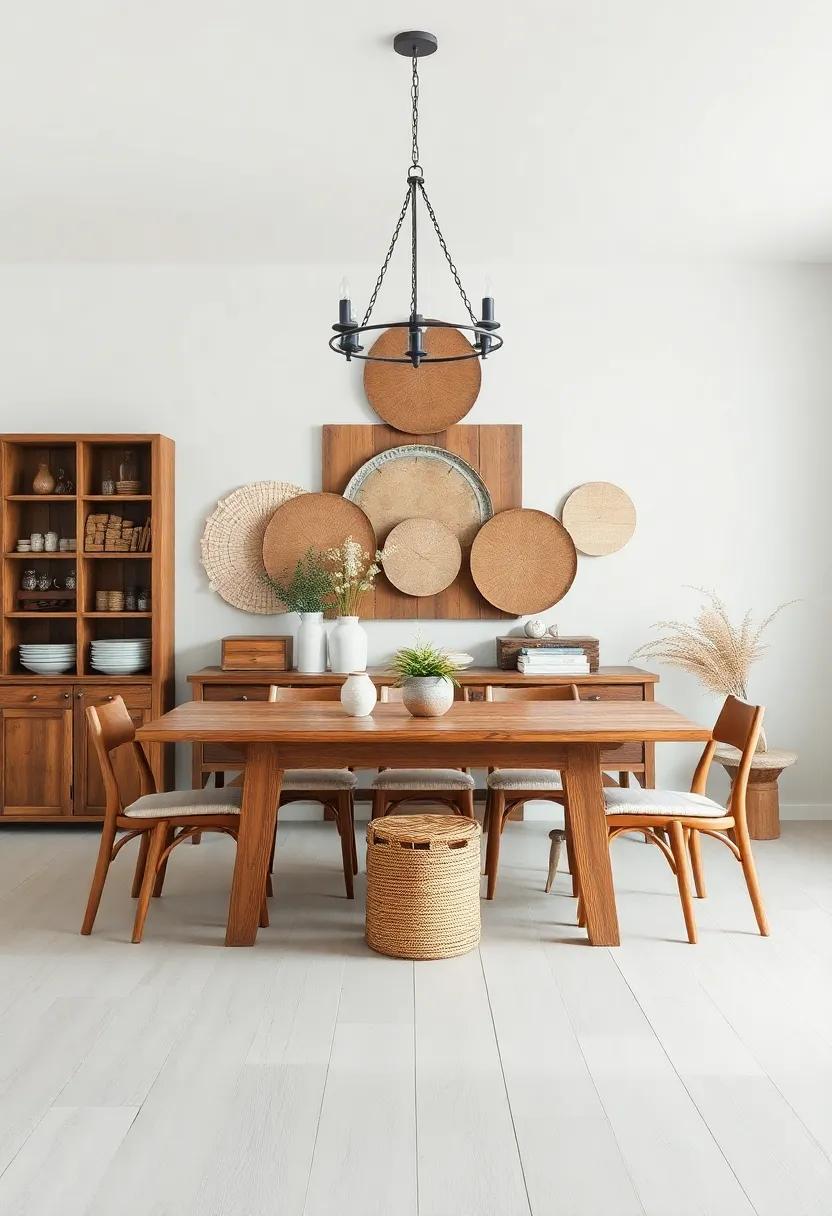 Artful Wall Décor Inspired ​by Rustic⁣ Living