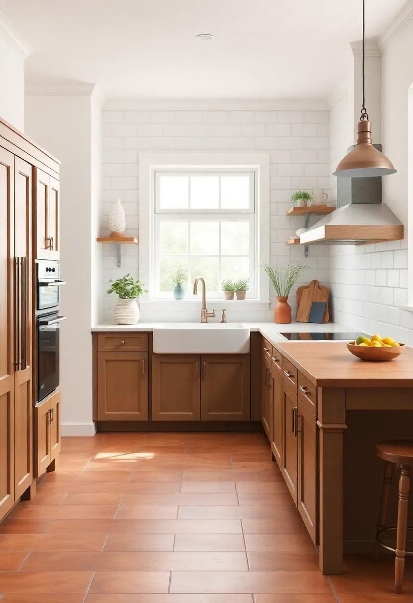 Timeless Terracotta Tiles Inviting⁤ Earthy Warmth into Your Kitchen Design