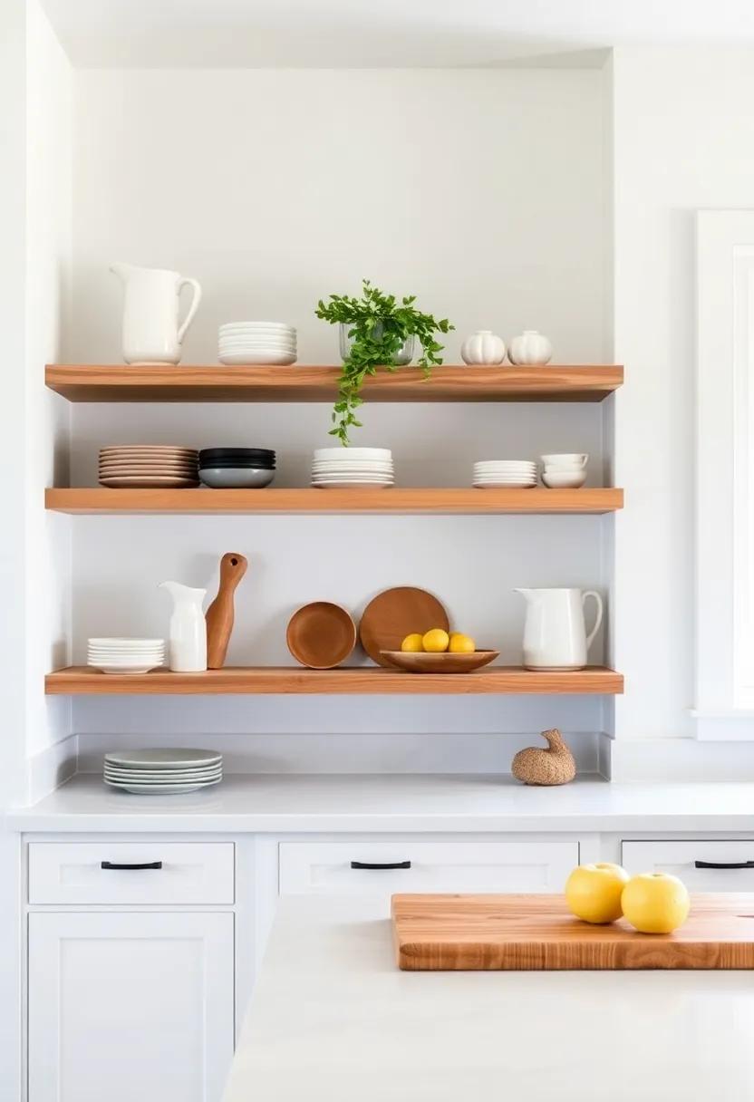 Showcasing⁣ Open Shelving That ​Balances‌ Functionality With Aesthetic⁢ Appeal