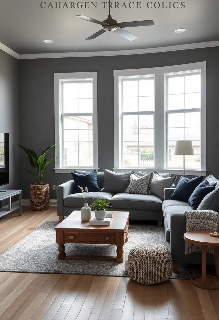 Artful Charcoal Gray Paint choices That Enhance‌ your​ Wall Décor