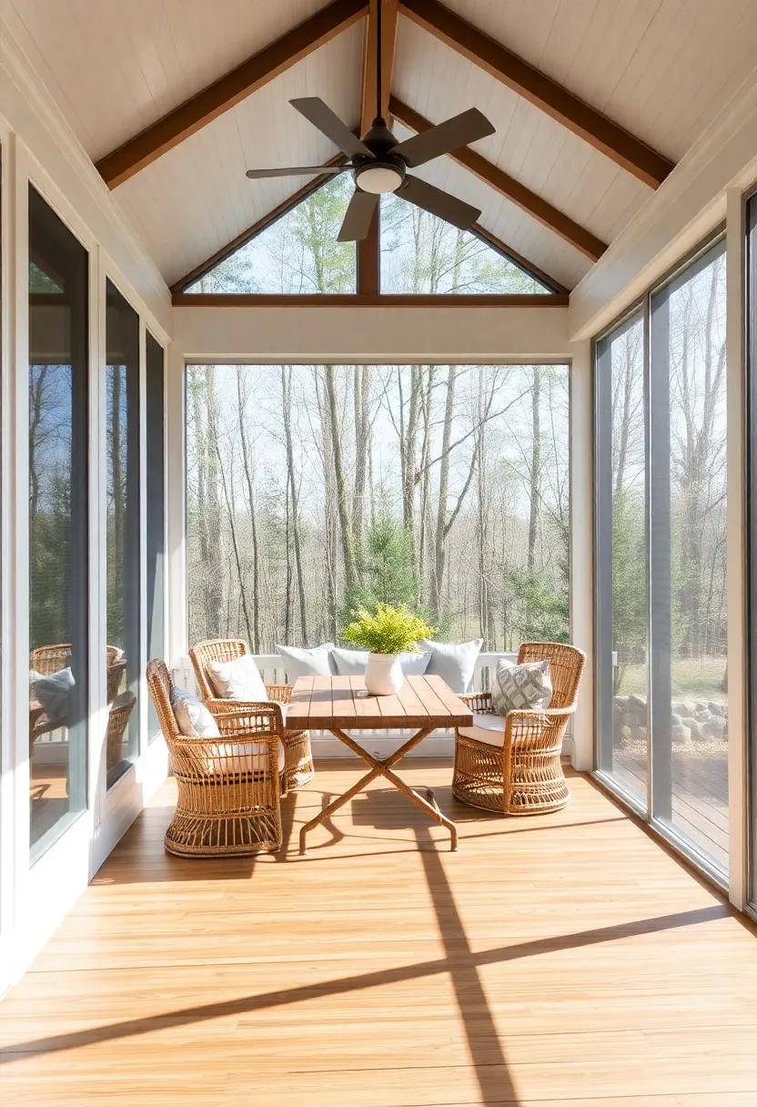 Incorporating Natural Light: Windows ⁤and⁤ Screens ⁣to Brighten Your Space