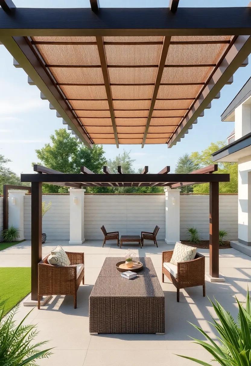 Blend Pergolas with Shade Solutions for⁢ Comfortable Outdoor Living