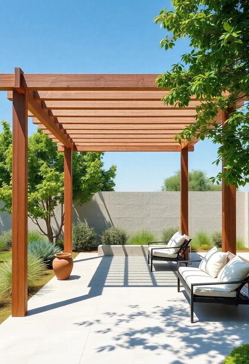 Discover Modern Minimalist Pergolas That Blend Seamlessly with Nature