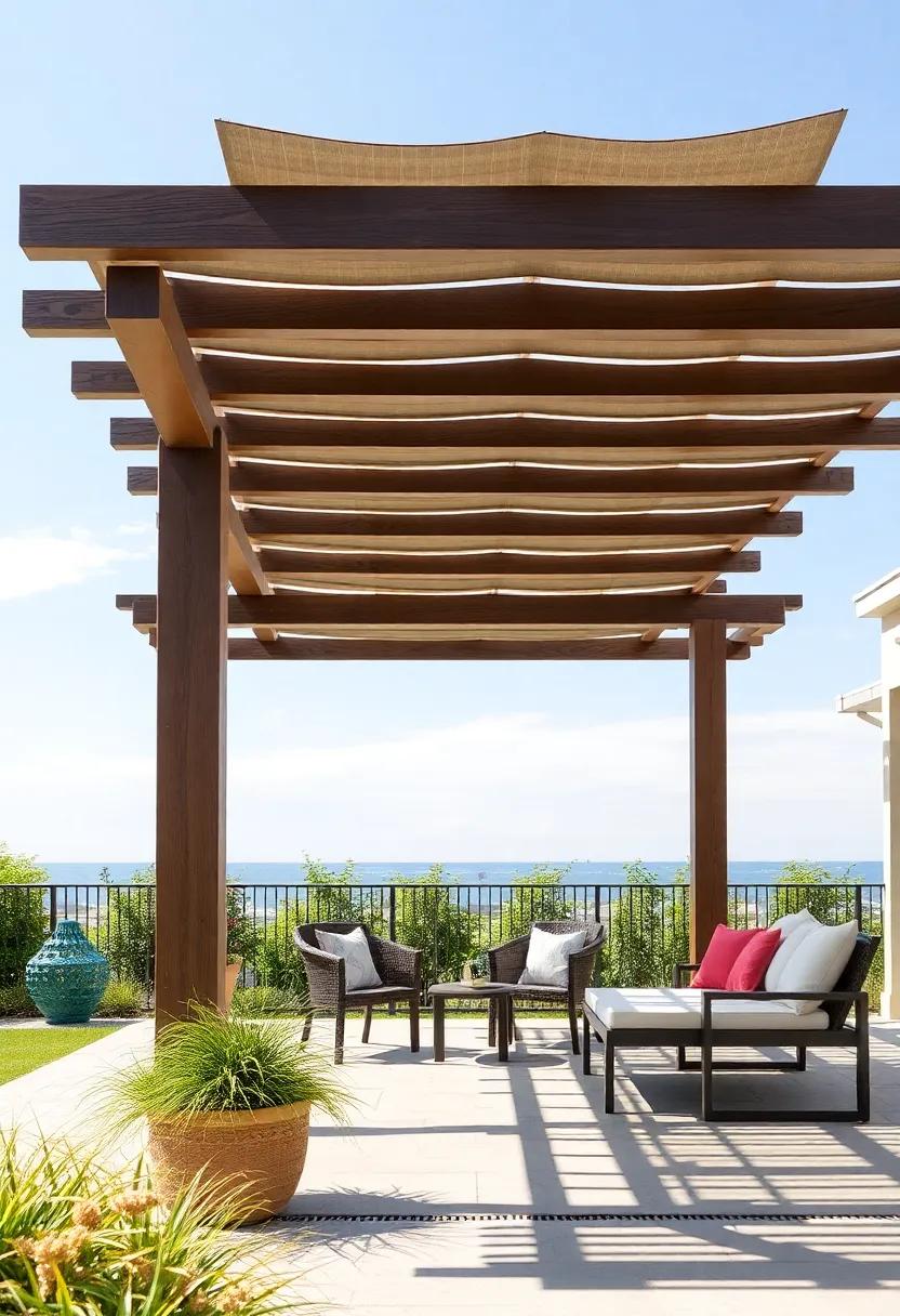 Explore How to⁤ Use ‌Colorful Fabrics to Transform ⁤Pergola Environments