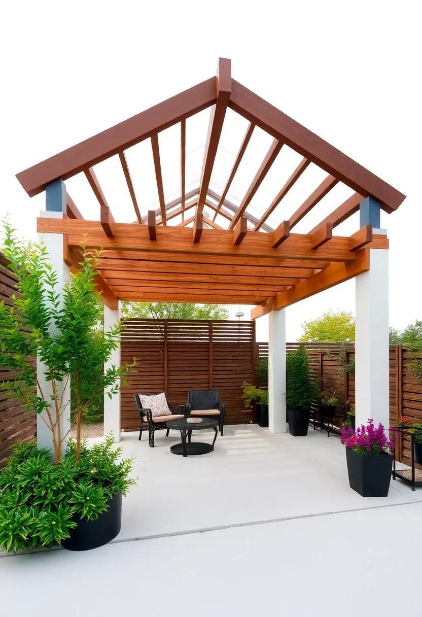 Maximize Space Using ⁤Pergolas ​to Create Functional Outdoor Areas