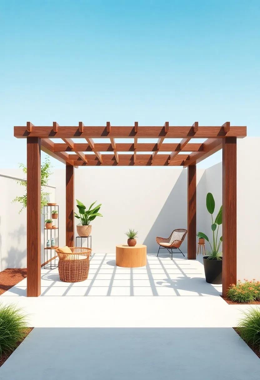 Personalize Your Pergola with ⁢Art ⁢Installations and Accessories