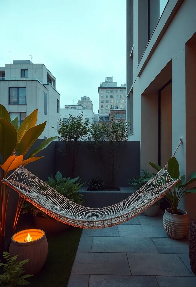 Chic⁣ and⁢ Sleek: Modern Minimalism with a Hammock Focus in Urban Settings