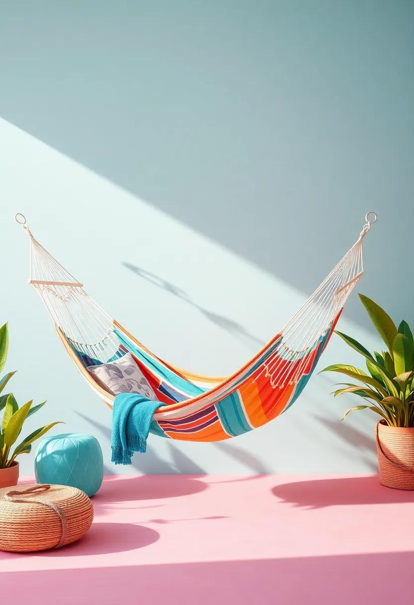 Colorful⁢ Dreams: Incorporating⁣ Vibrant Fabrics⁤ in Your Outdoor Hammock setup