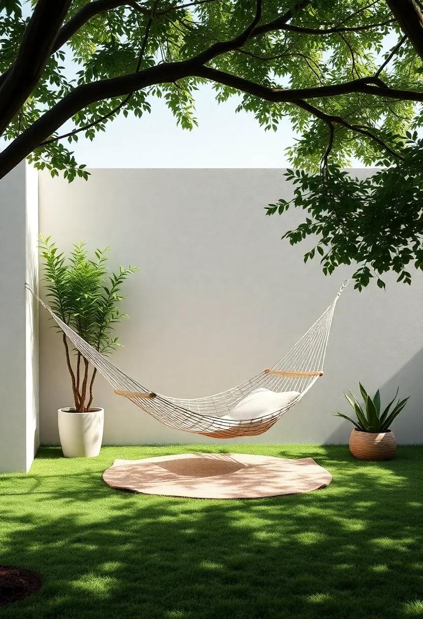Cozy ⁣corners: Designing a ⁣Hammock Retreat Beneath a Canopy of Trees