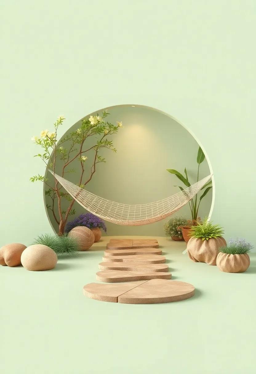 Garden ⁣Pathways: Creating ​Inviting Trails Leading to Your Hammock Spot