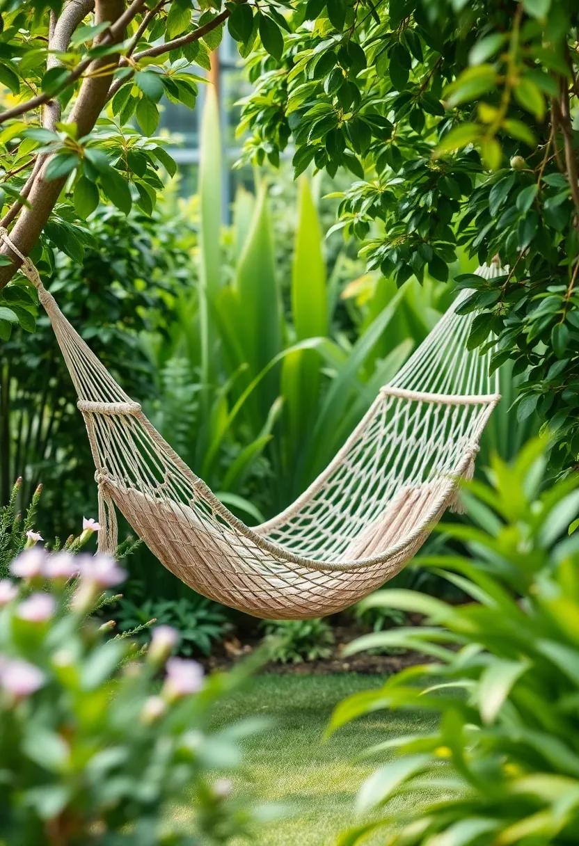 Inviting ‌Serenity: The Allure of a Hammock Nestled‌ Among Lush Greenery