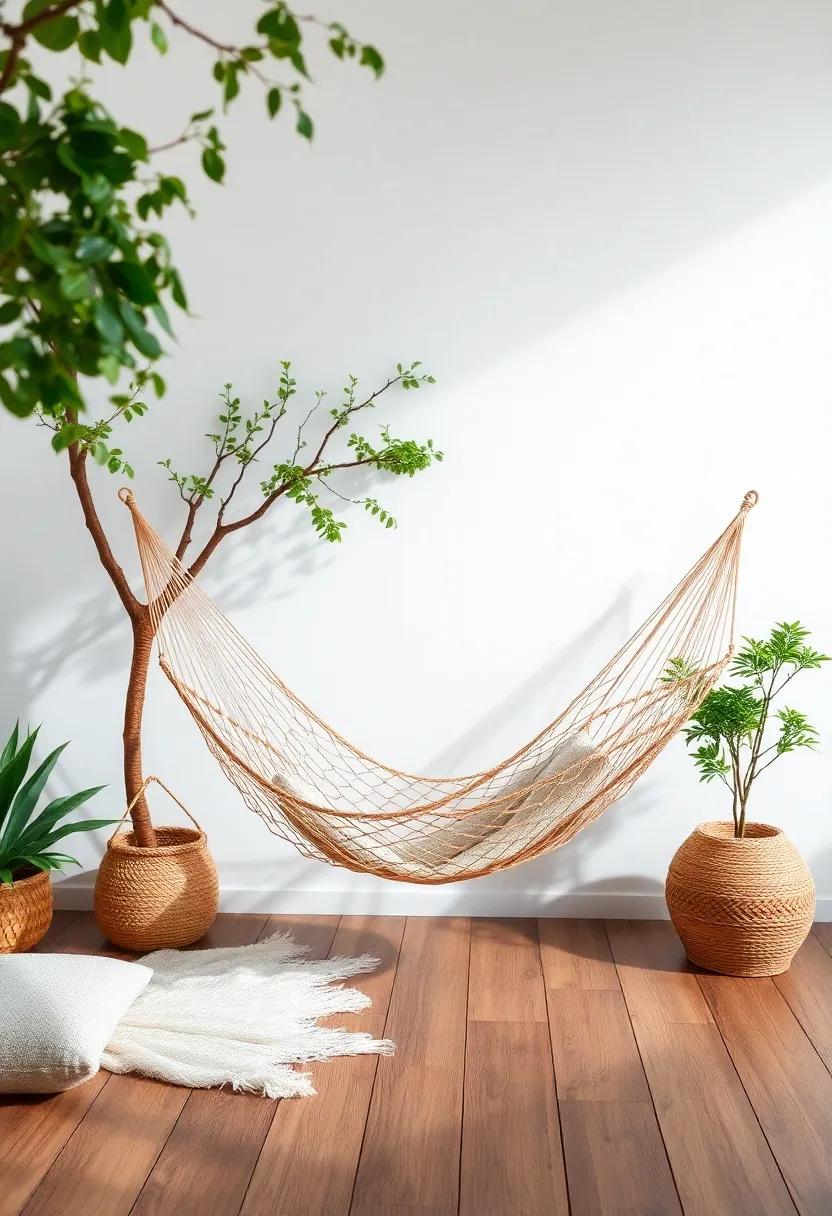Setting the Scene: ⁢Crafting a Cozy Hammock Retreat⁣ surrounded by Nature's Beauty