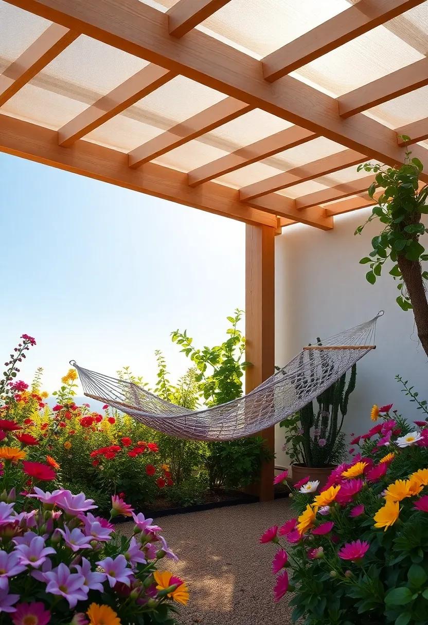 Sunlit Escapes: Creating‌ a Hammock Haven in Brightly Colored Flower Gardens