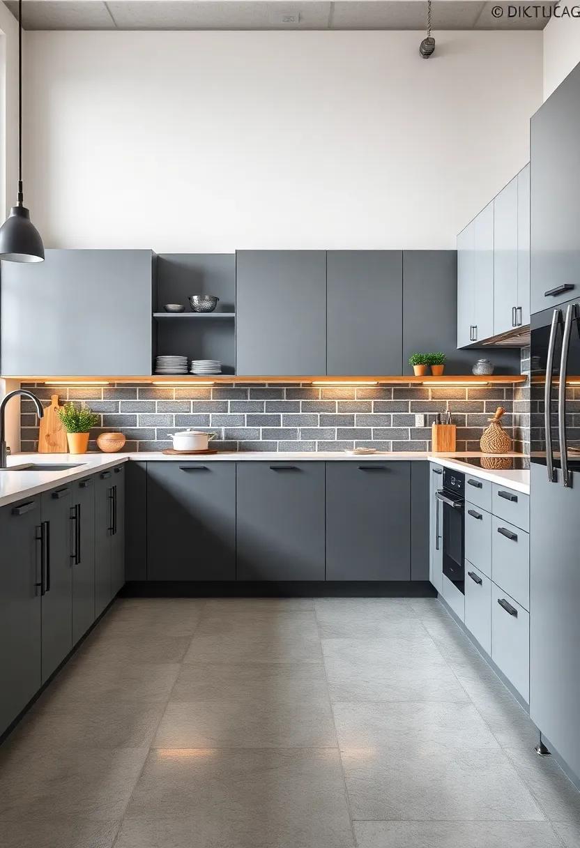 The​ Harmony Of‍ Functionality And Aesthetics In modern ‌Industrial‍ kitchen ⁢Suites