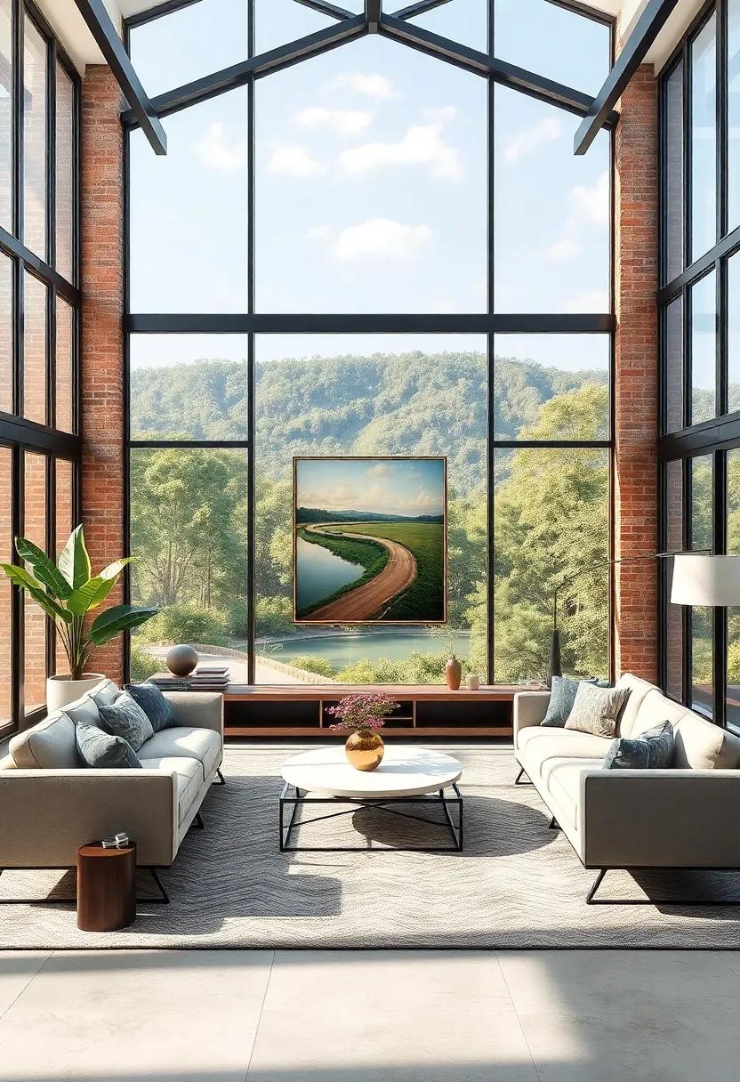 Integrating⁤ Art and Nature:⁢ Wall Decor that Compliments ⁣Expansive Views