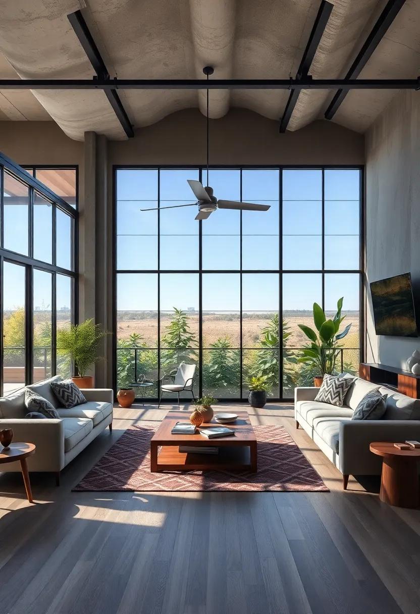 Creating a seamless Indoor-Outdoor Flow‍ in Industrial Living⁣ Areas