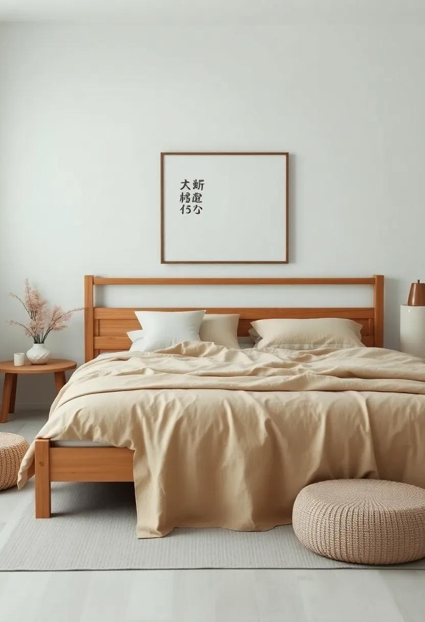 Artistic Simplicity:⁤ Focal Points in Japanese Bedroom Decor
