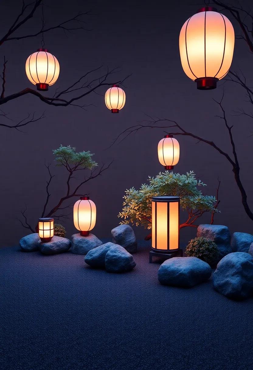 Enchanting ⁢Lanterns:‌ Illuminating Your ‌Zen Garden with⁣ Soft ‍Lights