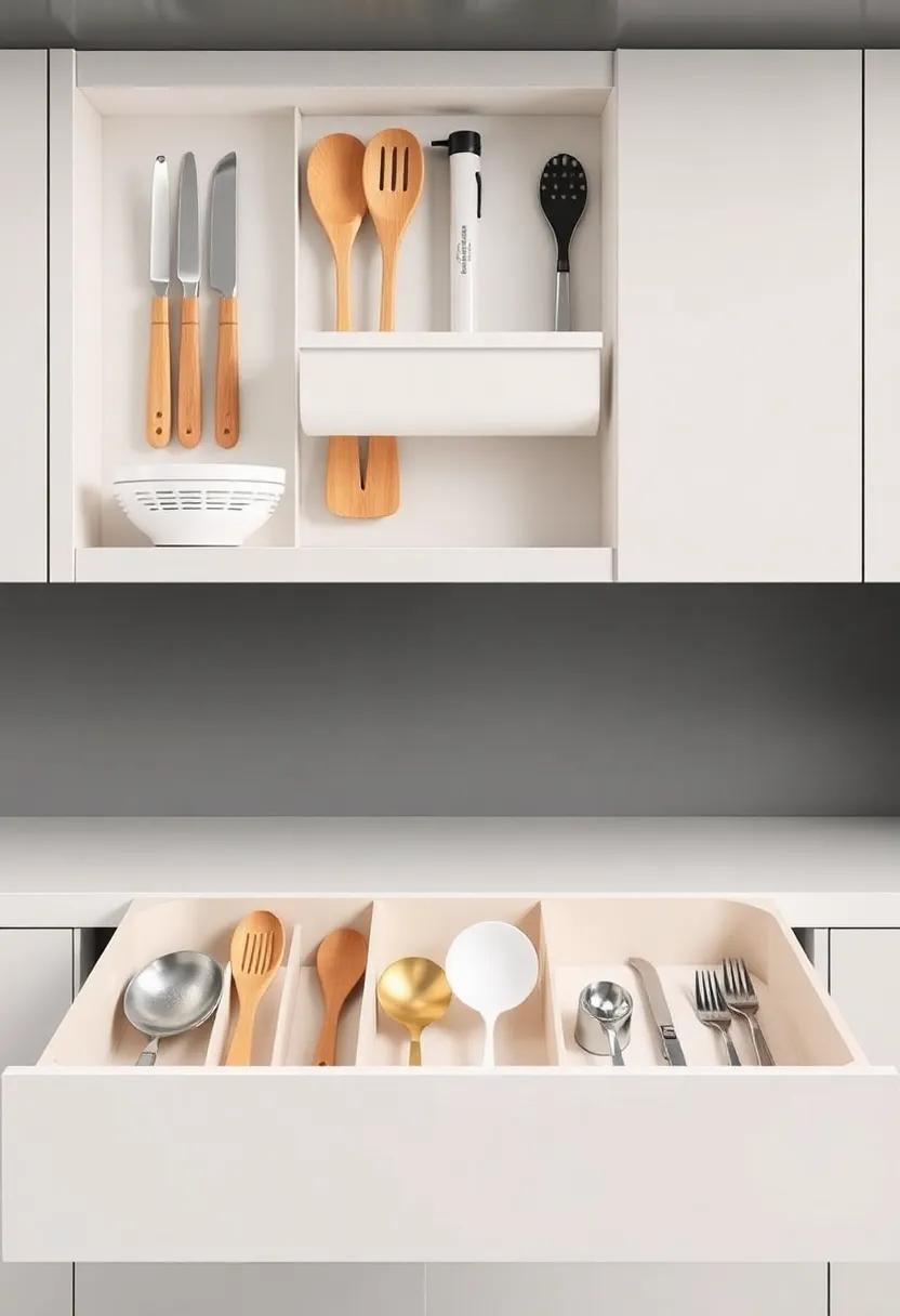 Innovative Drawer Organizers for Cooking ⁤Utensils and Gadgets