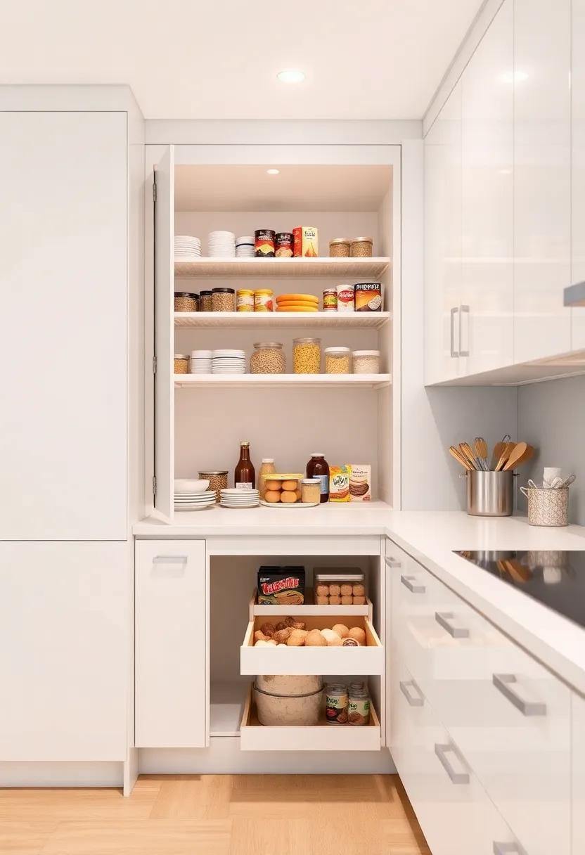 Pull-Out⁢ Pantry systems for Easy Access ⁤to ‍Food⁣ Staples