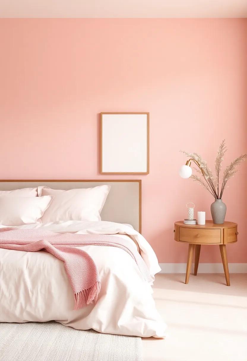 Blush Pink: A gentle blush⁣ pink infuses a soothing, romantic ‍vibe into the bedroom, promoting feelings ‌of⁣ warmth ⁢and tranquility
