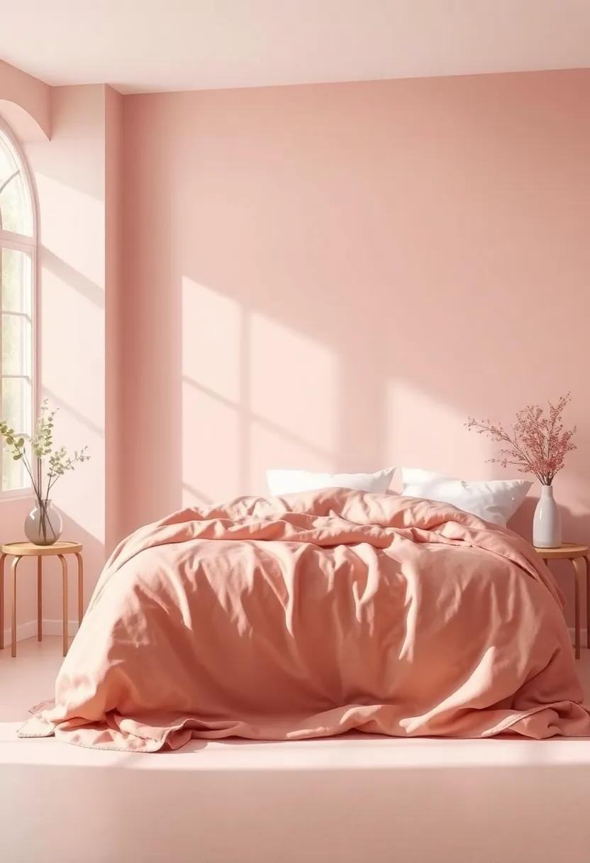 Dusty Rose: Dusty rose brings a soft, romantic feel to⁢ your⁤ space while⁣ maintaining a sense of ⁢serenity through its muted tone and gentle warmth