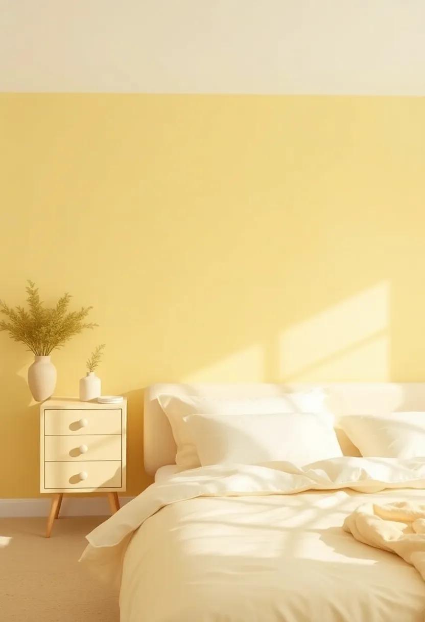 Pale ⁤Yellow: ‌A⁣ soft, buttery yellow brings positivity to your space without‍ overwhelming it, making ​it a cheerful​ yet calming ​choice
