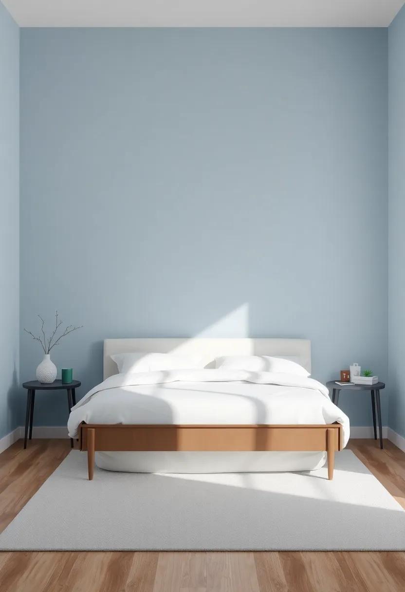 Powder Blue: Light and airy, powder blue​ can evoke tranquility and‌ promote restful sleep, making it a delightful option for wall color ​or ‌accents