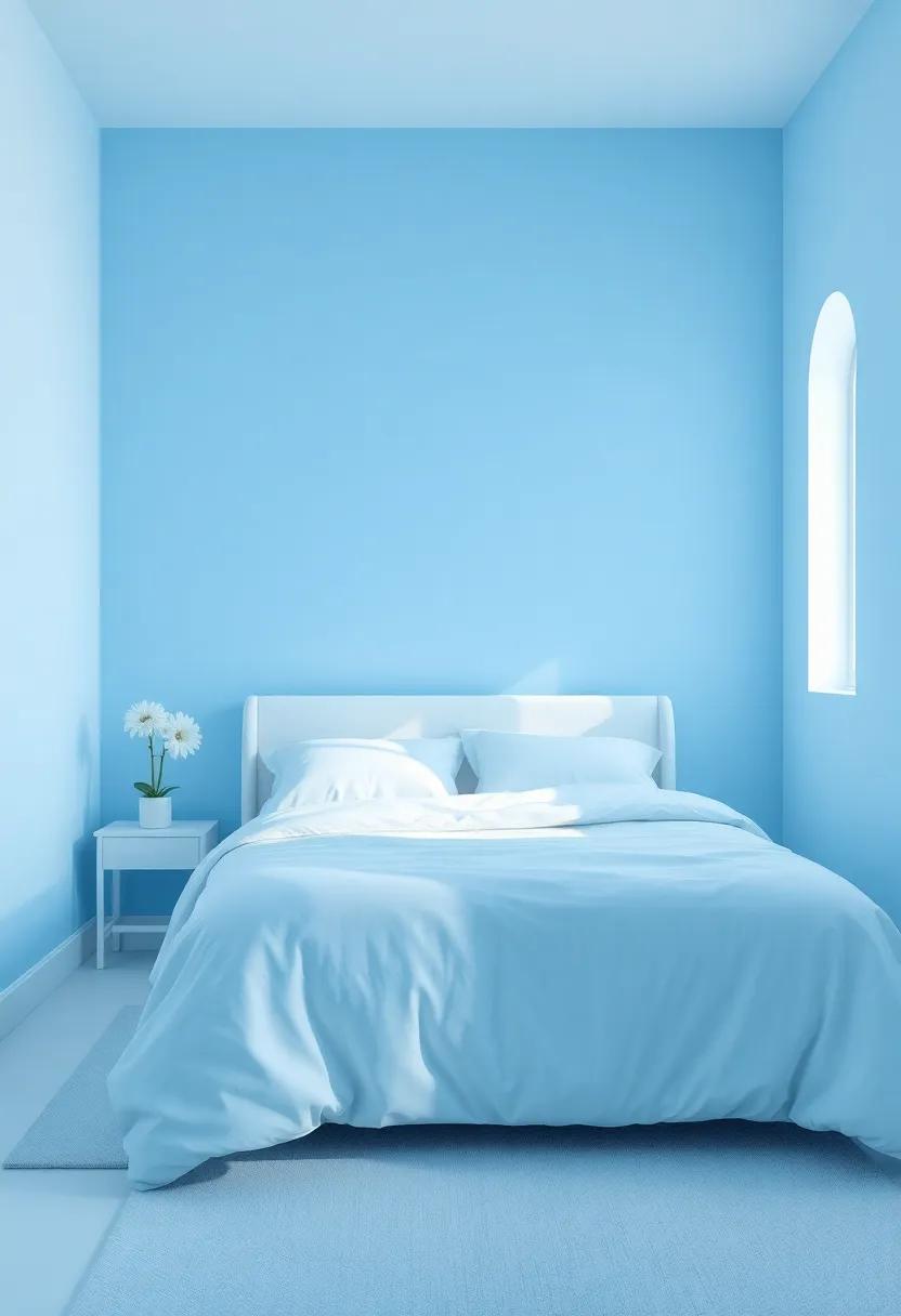Sky⁤ Blue: Like a clear, sunny​ day, sky blue breathes life into your bedroom while simultaneously offering a serene⁣ atmosphere that feels expansive
