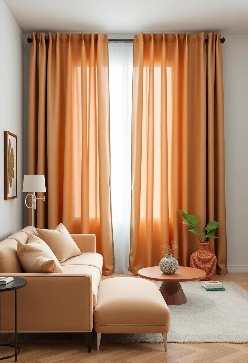 Elevate Your Aesthetic: Choosing the Perfect Color Palette for Living Room Curtains