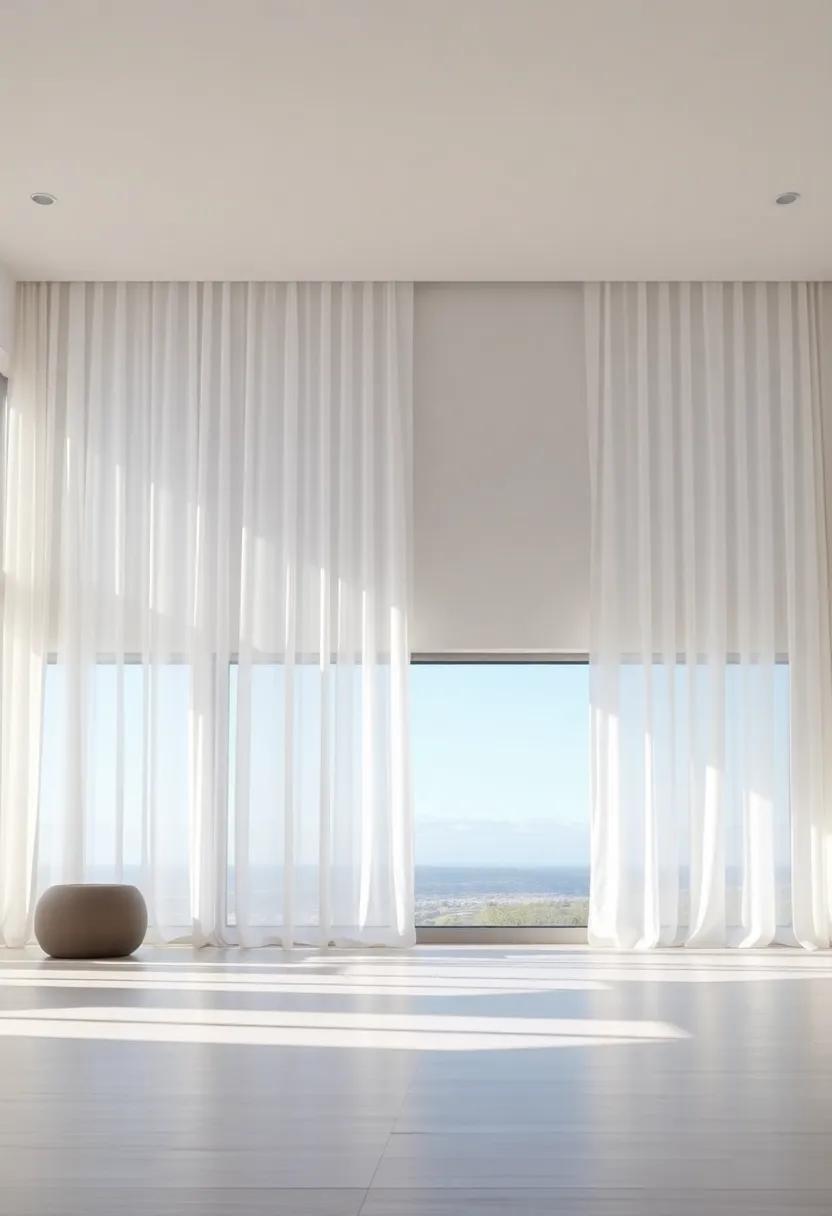 Using Curtains to ​Frame Views and Create Visual Interest