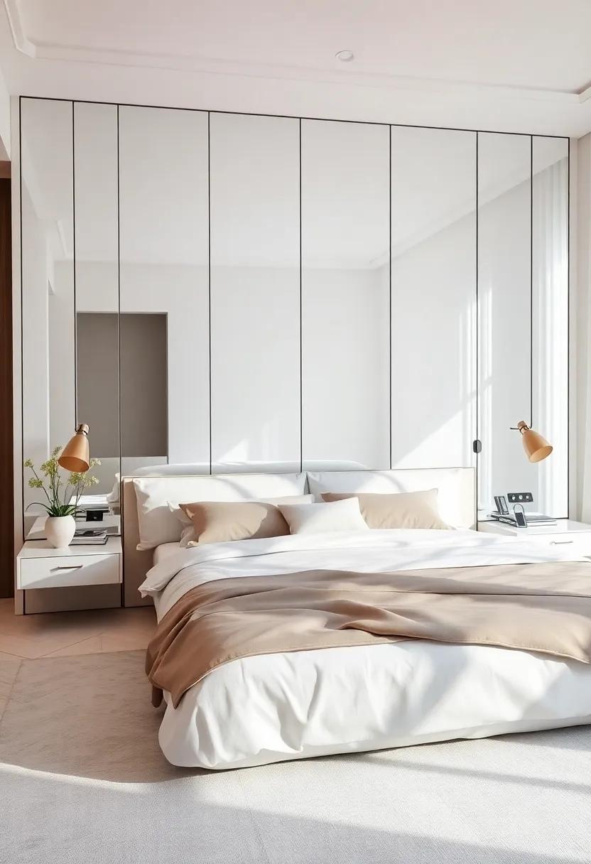 The Magic of Mirrors: ⁣Creating Spaciousness in Your Sleep Space