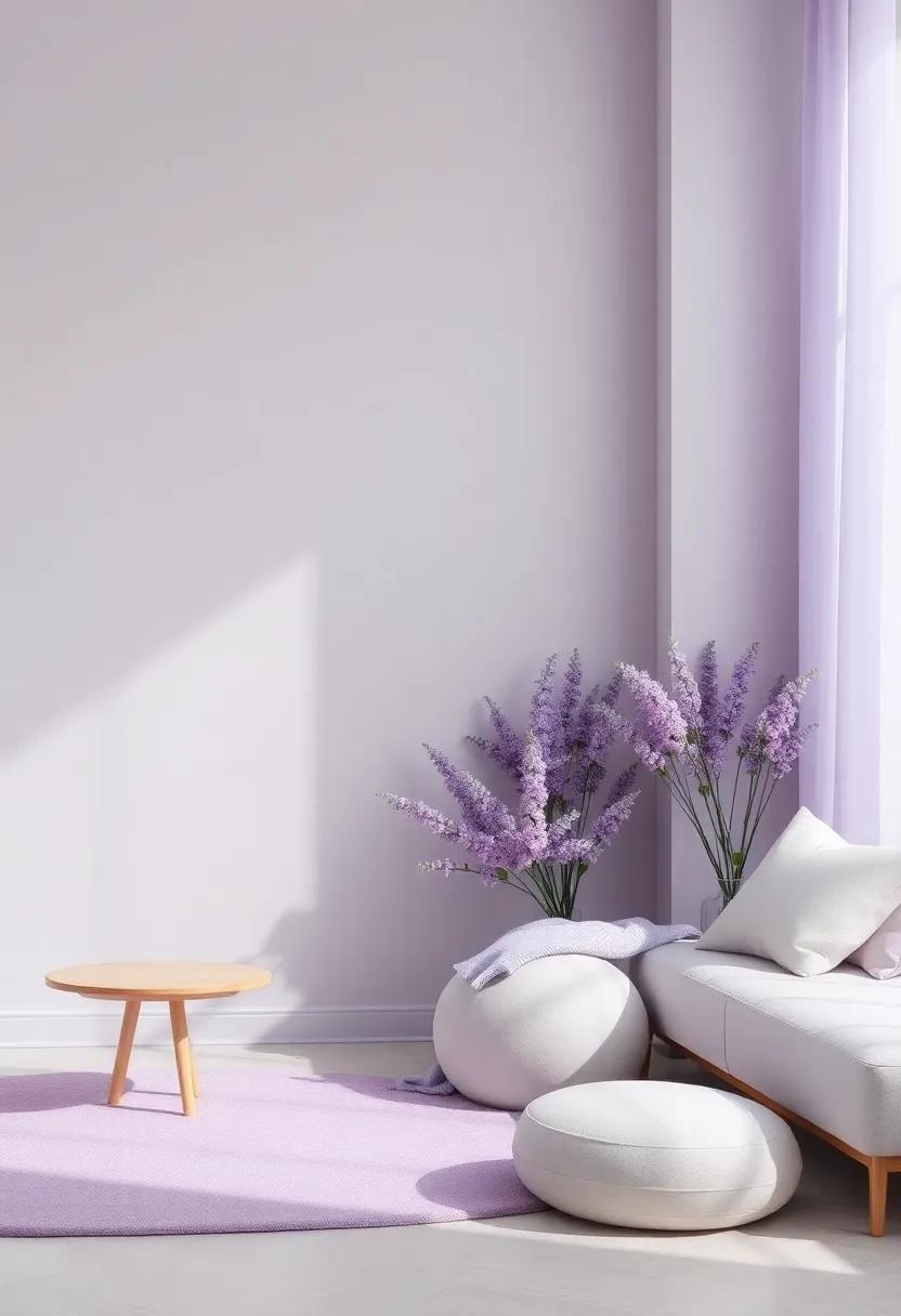 Embracing the ⁤Serene Charm of ⁣Lavender⁣ and ⁣Gray in ​Home ⁣Decor