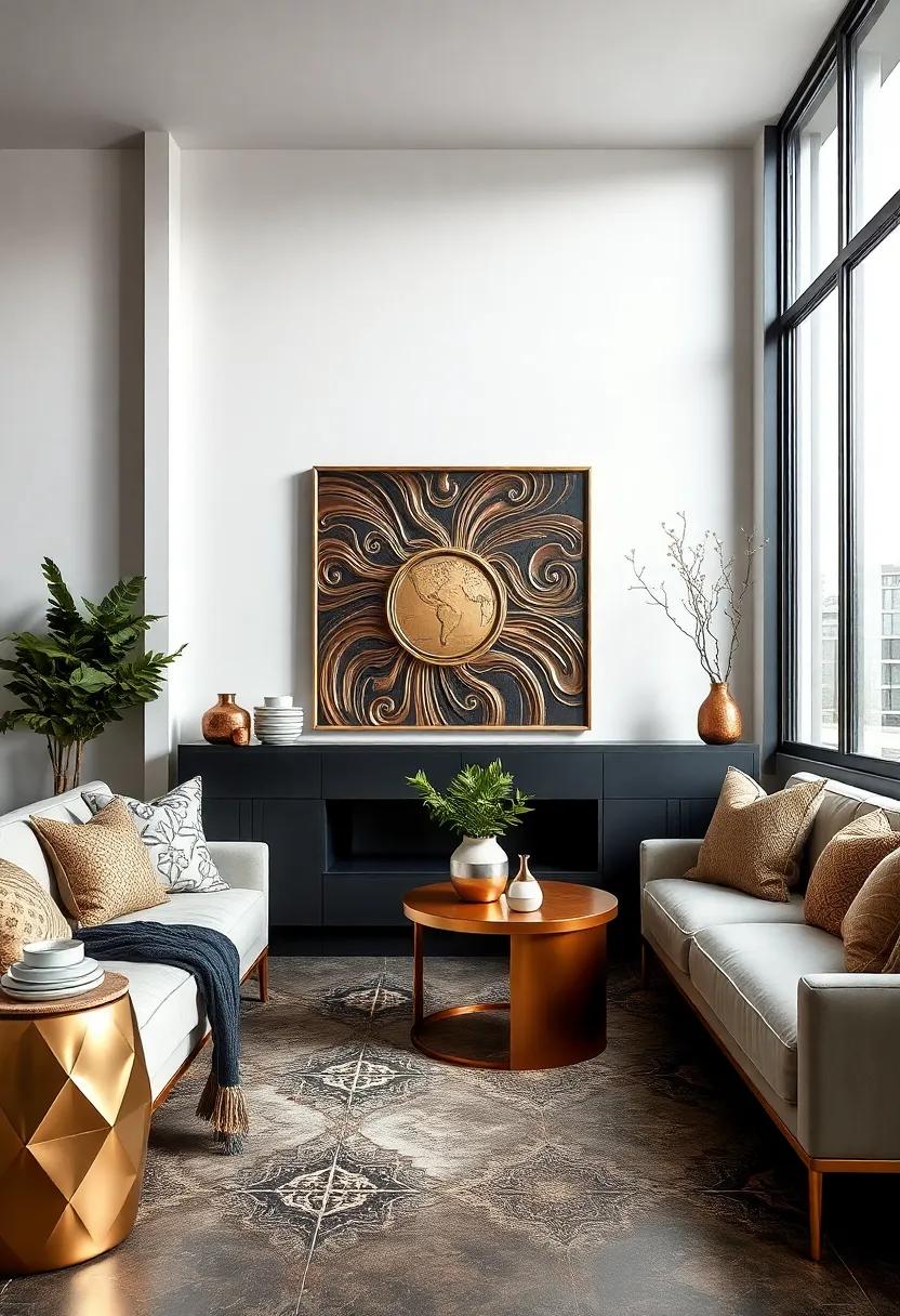 The Allure of Metallics: ⁣Incorporating Golds, Silvers, and Coppers