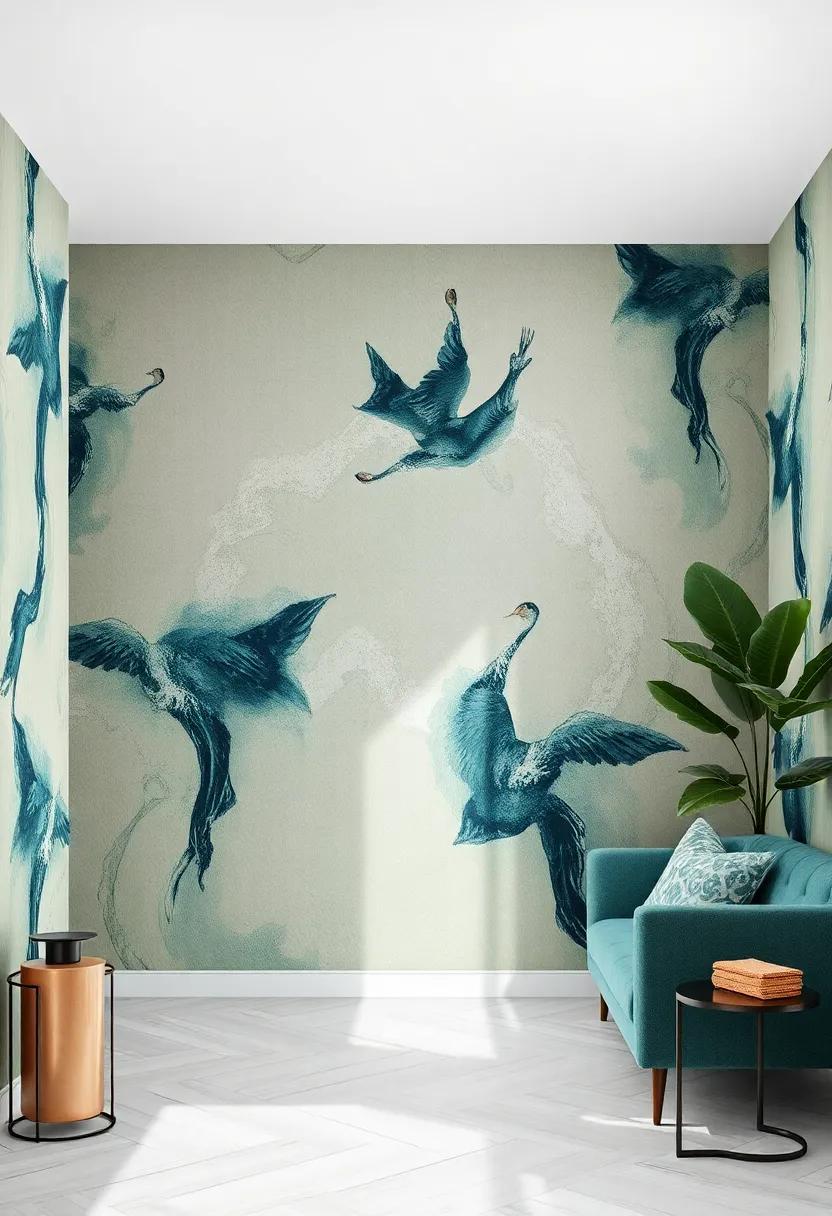 bold Wallpaper choices: Transforming Walls into‍ Artistic Canvases