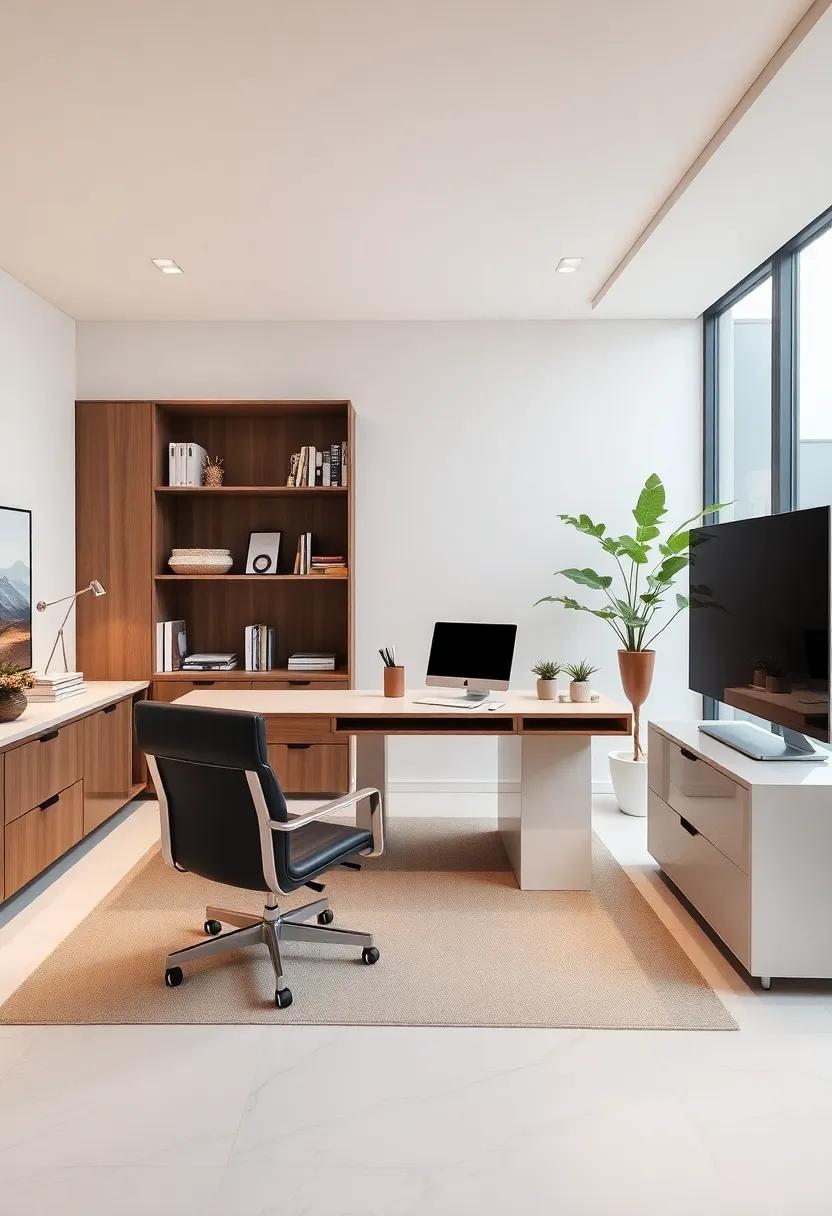 The Multi-functional⁤ Luxurious Home Office: Where Style ⁢Meets Productivity