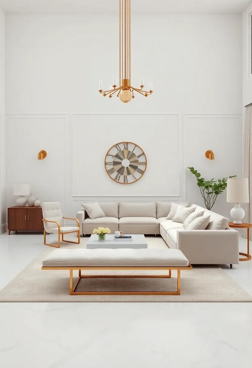 Statement Furniture Pieces:​ Centering Luxury Through Unforgettable Designs