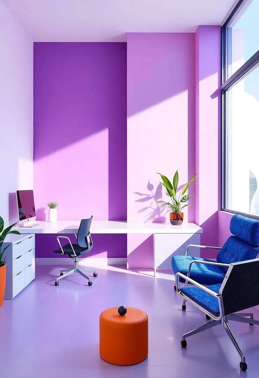 invigorating Color⁤ Accents to Spark Energy and Motivation in ⁤Your Workspace