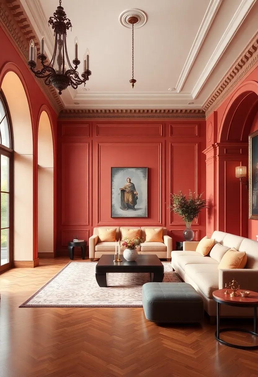 Embracing Opulence Through rich ⁤Color Palettes in Renaissance-Style Interiors