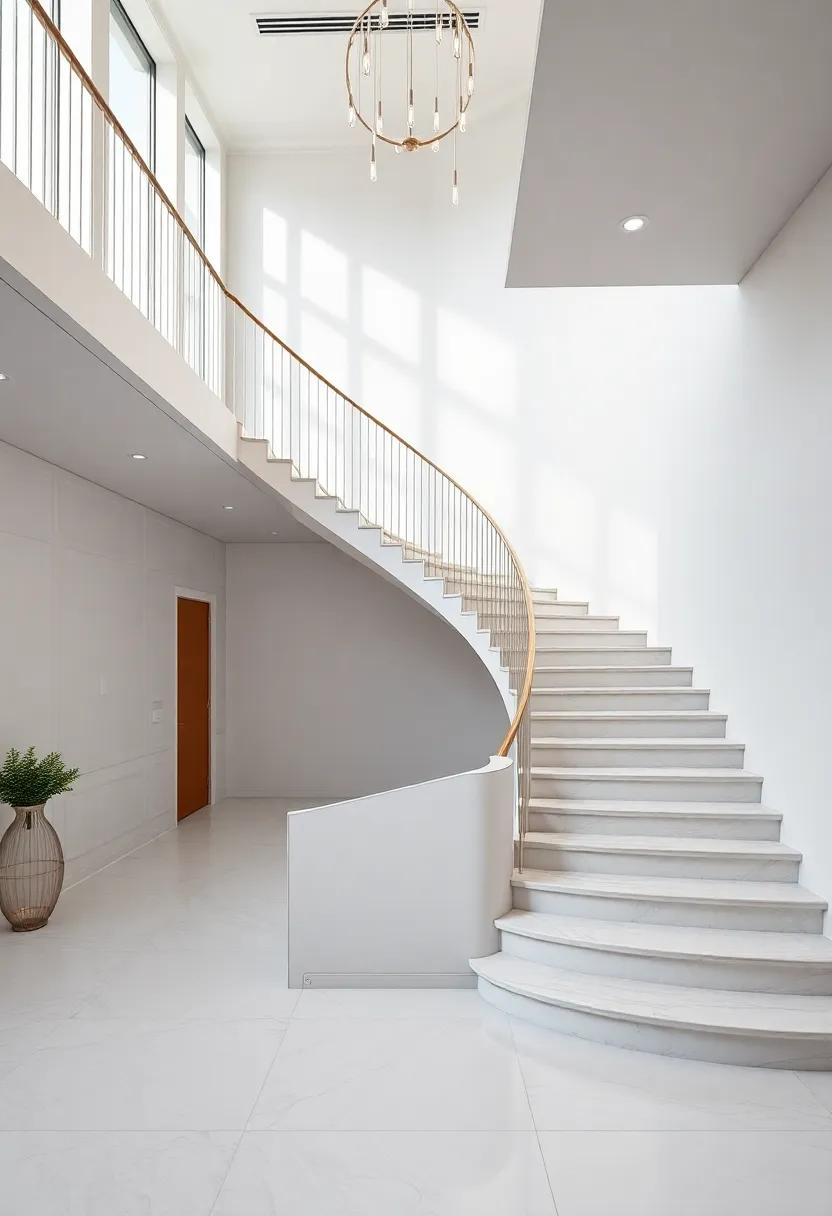 Elevating Aesthetic Appeal Through Statement ⁢Staircase designs