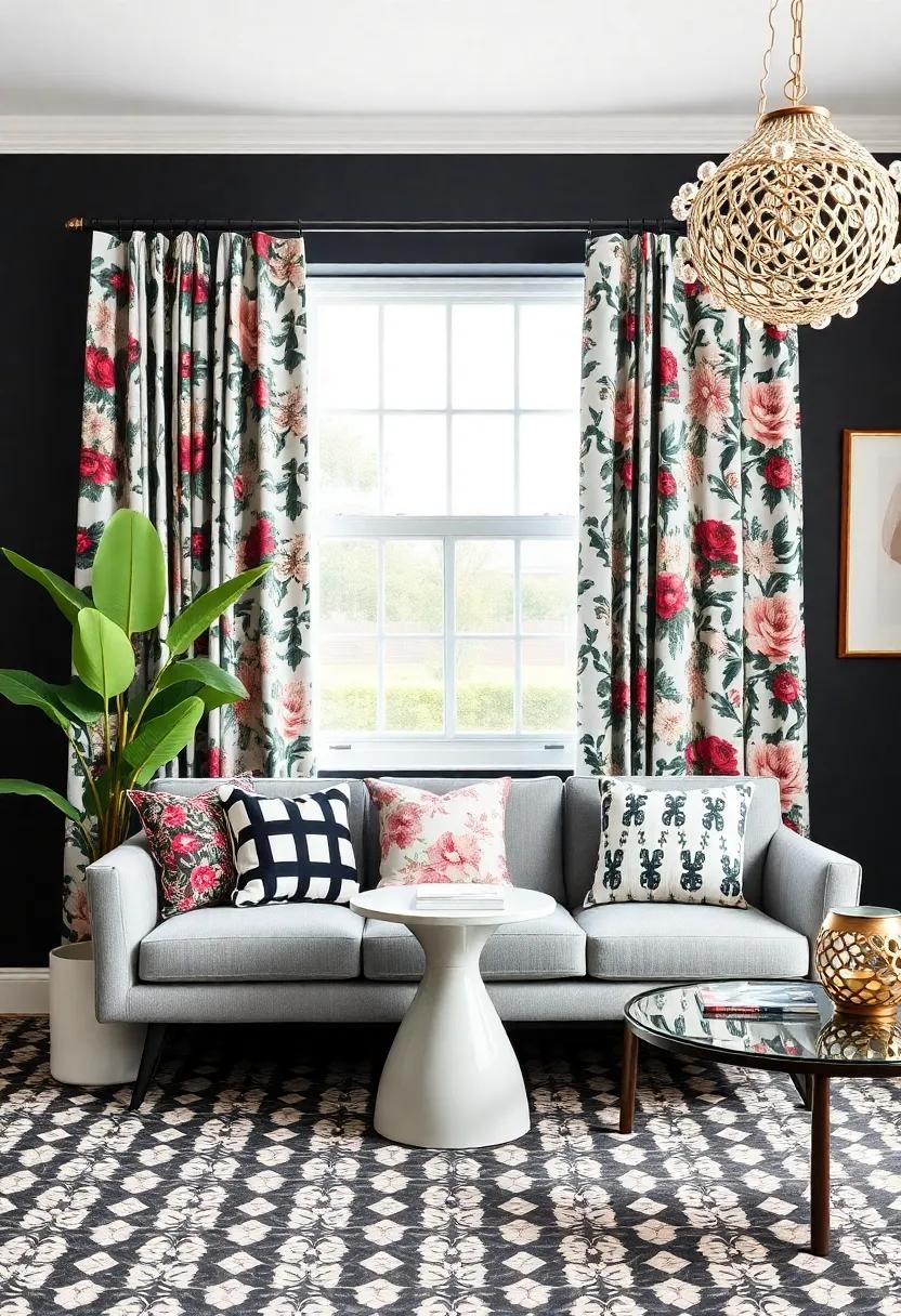 play with Patterns: Combine polka dots,stripes,and florals in a harmonious yet contrasting way to keep the eye engaged