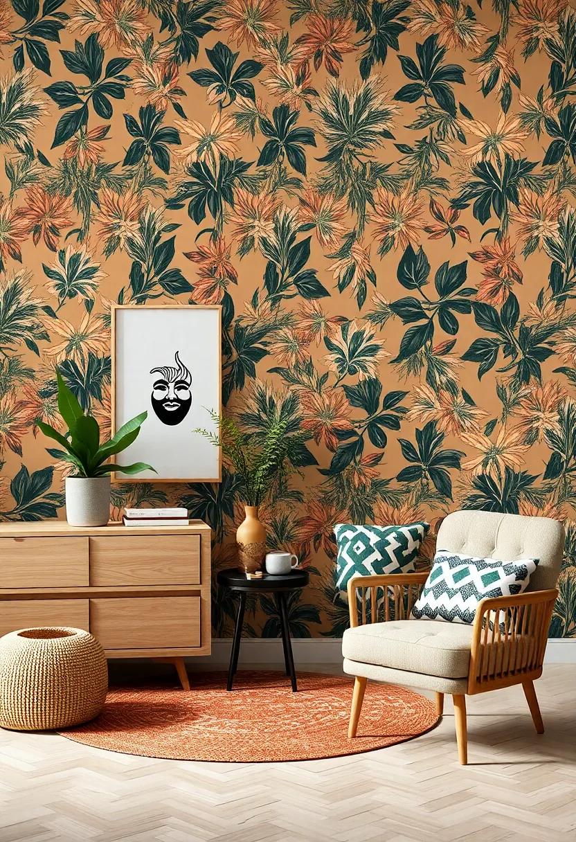 Use Bold Wallpaper: Choose patterned or textured wallpaper to create an immersive environment that feels both whimsical and welcoming