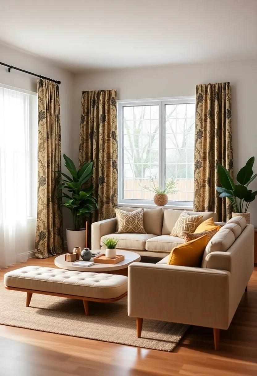Window treatments: Bringing in Light While Enhancing Bold Patterns