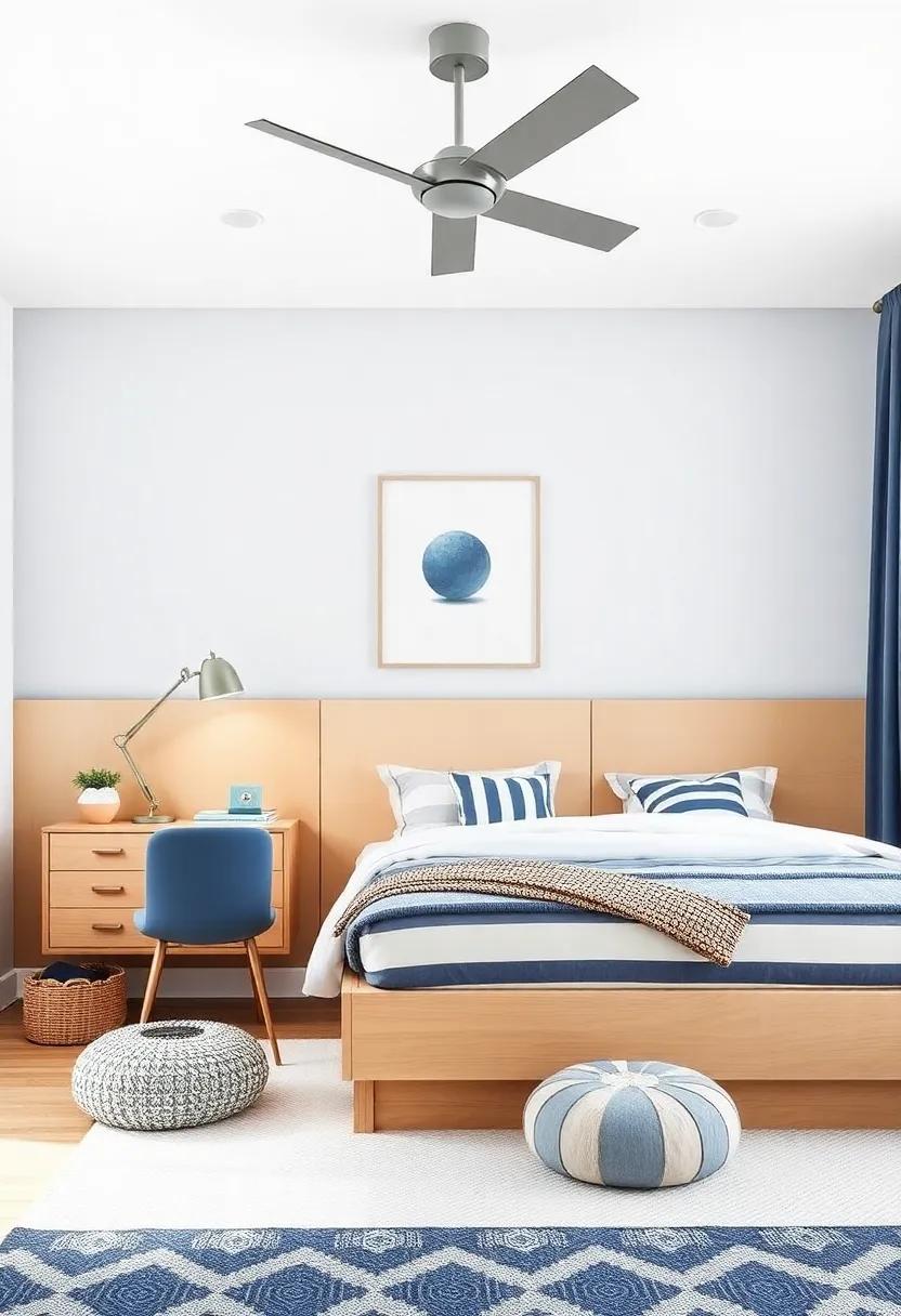 Nautical ⁣Inspirations: Designing a Boys' Bedroom with Marine‌ and Coastal Elements