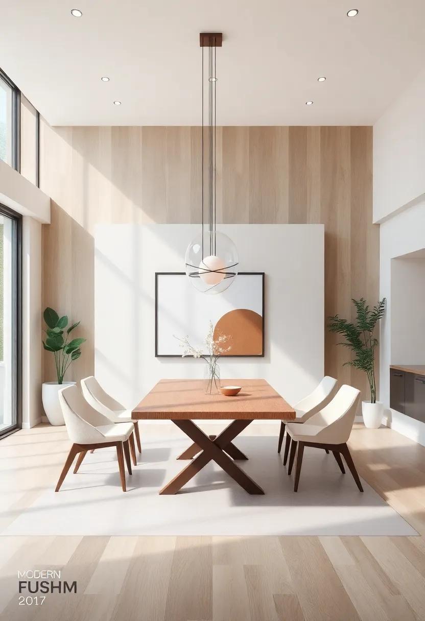 The‌ Beauty of Natural Materials in Contemporary Dining ‍Room Furniture and Accents