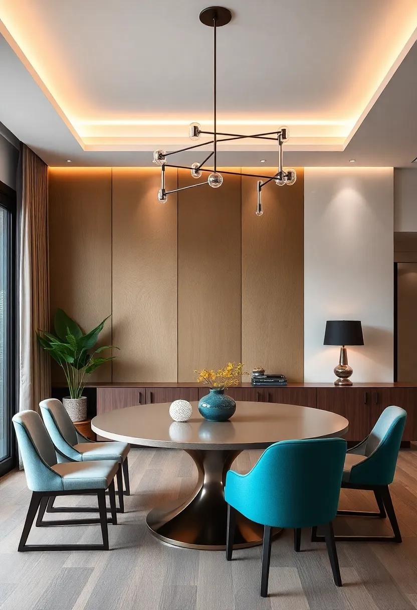 Elegant Wall Treatments that‍ Elevate⁣ the dining room with Character and depth