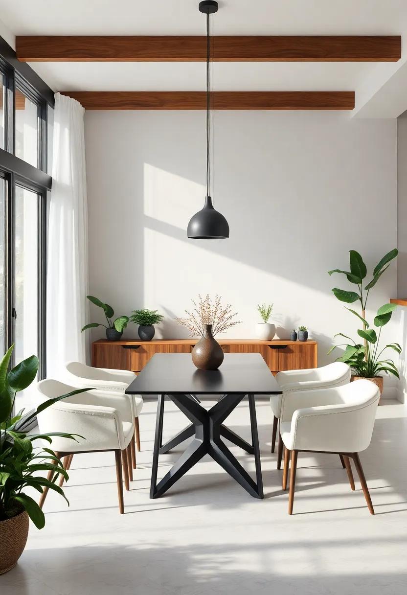 Integrating Indoor Plants for a Touch of Nature in Dining Room Aesthetics