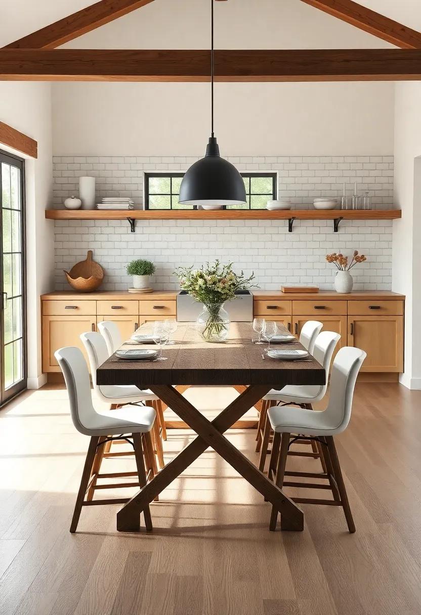 Gathering Spaces: The Heartfelt Connection⁣ of Kitchen Tables