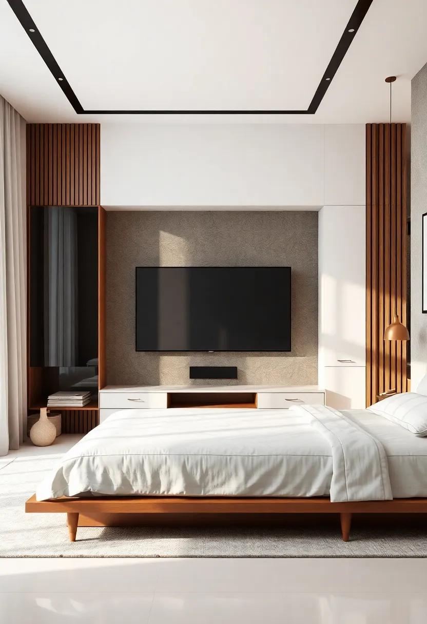Transform Your space With ‌innovative Modular Bedroom TV unit⁣ Designs